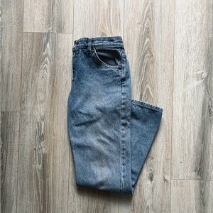 Lee medium wash straight jeans